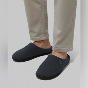 Rockdove Men's Charcoal Slip-On Slippers
